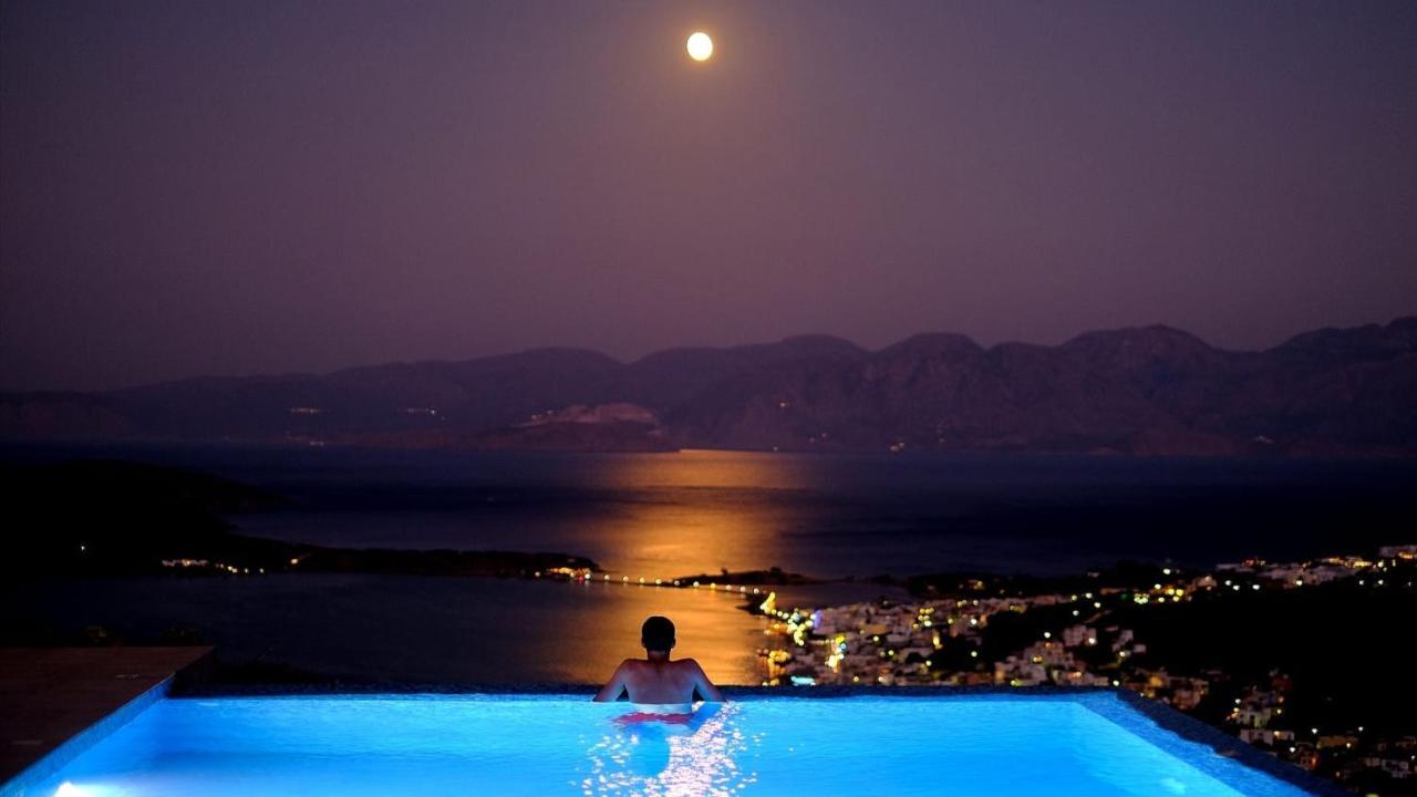 Villa Estee, Luxury Villa With Private Infinity Pool And Jacuzzi Elounda Dış mekan fotoğraf