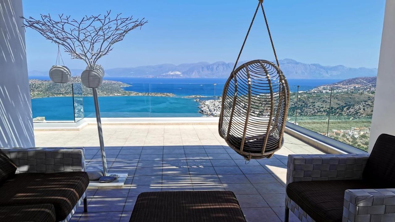 Villa Estee, Luxury Villa With Private Infinity Pool And Jacuzzi Elounda Dış mekan fotoğraf