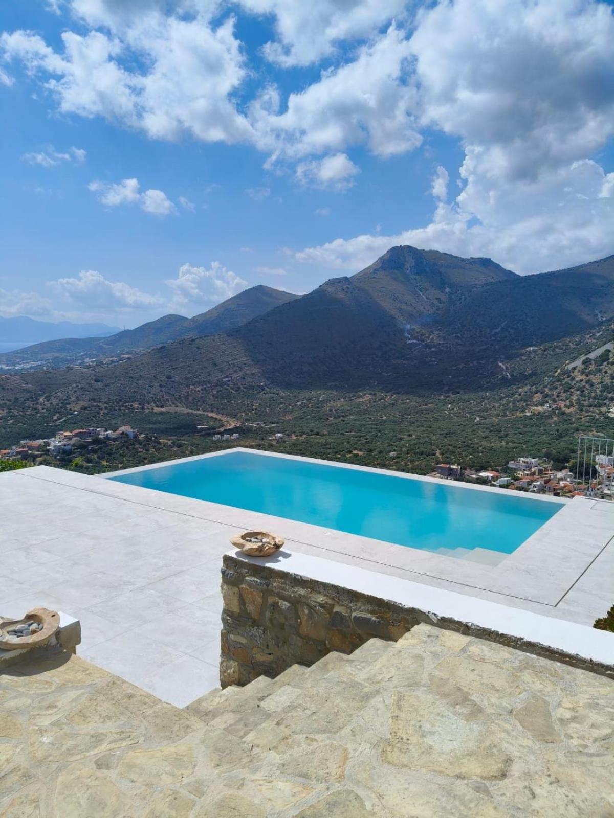 Villa Estee, Luxury Villa With Private Infinity Pool And Jacuzzi Elounda Dış mekan fotoğraf