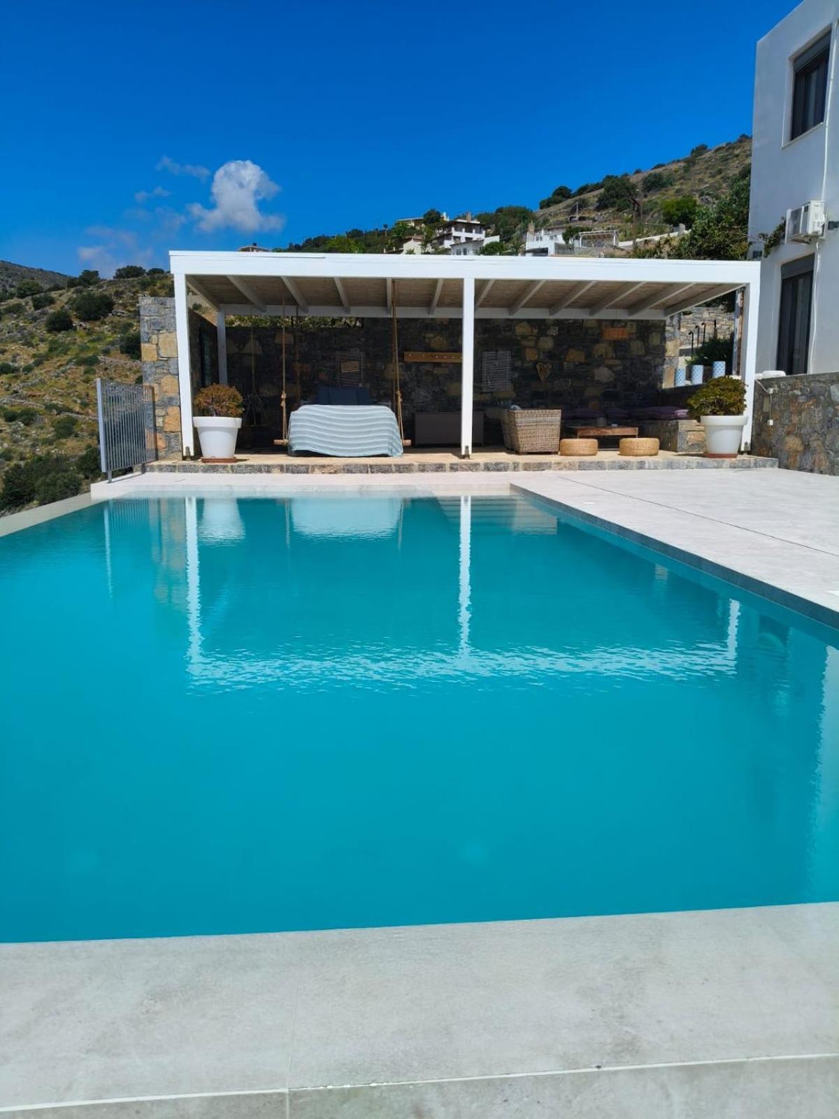Villa Estee, Luxury Villa With Private Infinity Pool And Jacuzzi Elounda Dış mekan fotoğraf