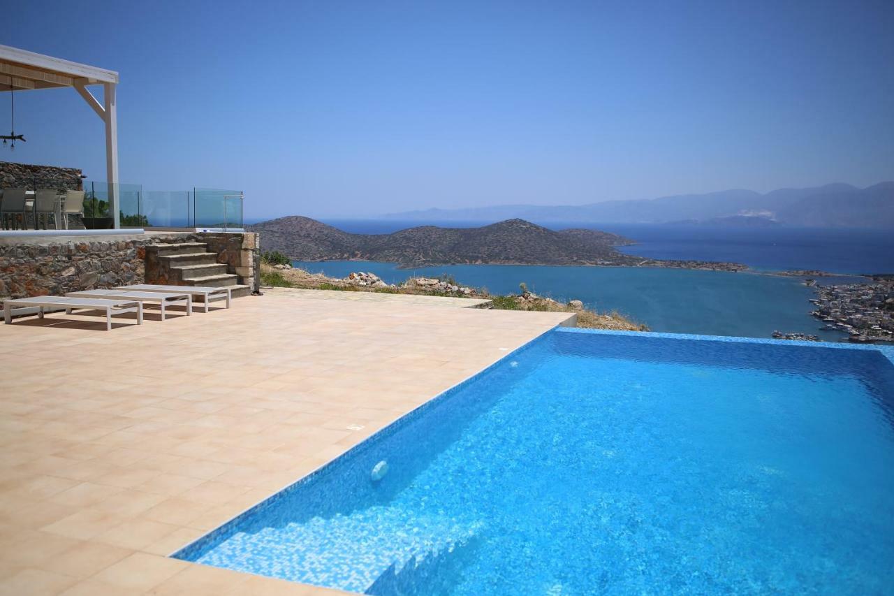 Villa Estee, Luxury Villa With Private Infinity Pool And Jacuzzi Elounda Dış mekan fotoğraf