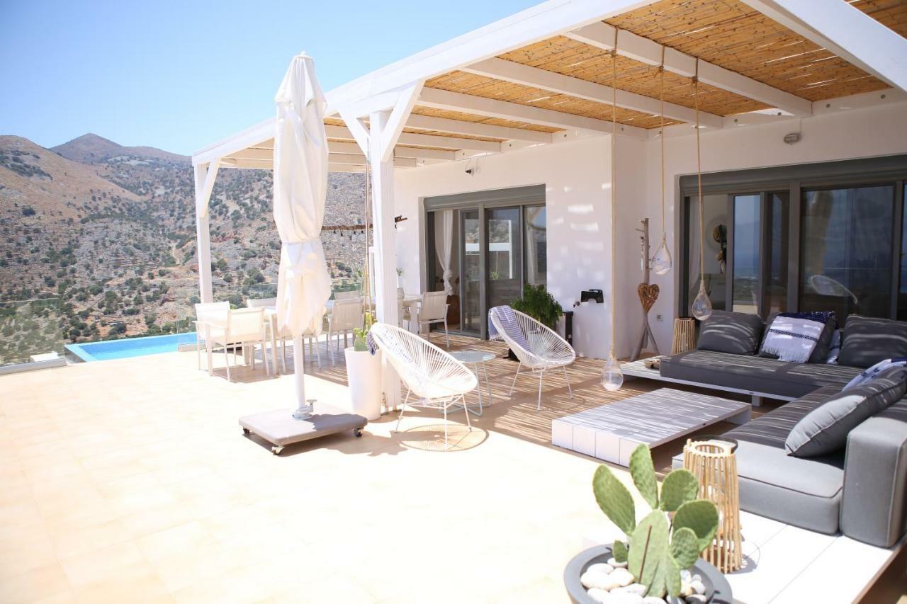 Villa Estee, Luxury Villa With Private Infinity Pool And Jacuzzi Elounda Dış mekan fotoğraf
