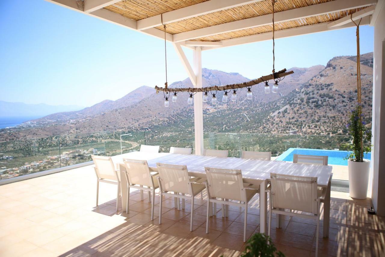 Villa Estee, Luxury Villa With Private Infinity Pool And Jacuzzi Elounda Dış mekan fotoğraf